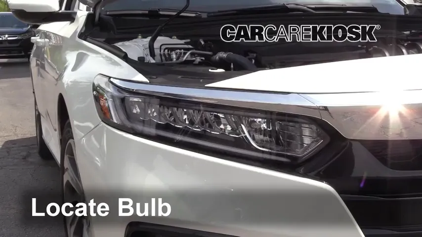 2019 Honda Accord Sport 2.0L 4 Cyl. Turbo Lights Highbeam (replace bulb)